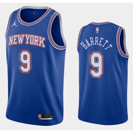 Maillot Basket New York Knicks R.J. Barrett 9 2020-21 Jordan Brand Statement Edition Swingman - Homme